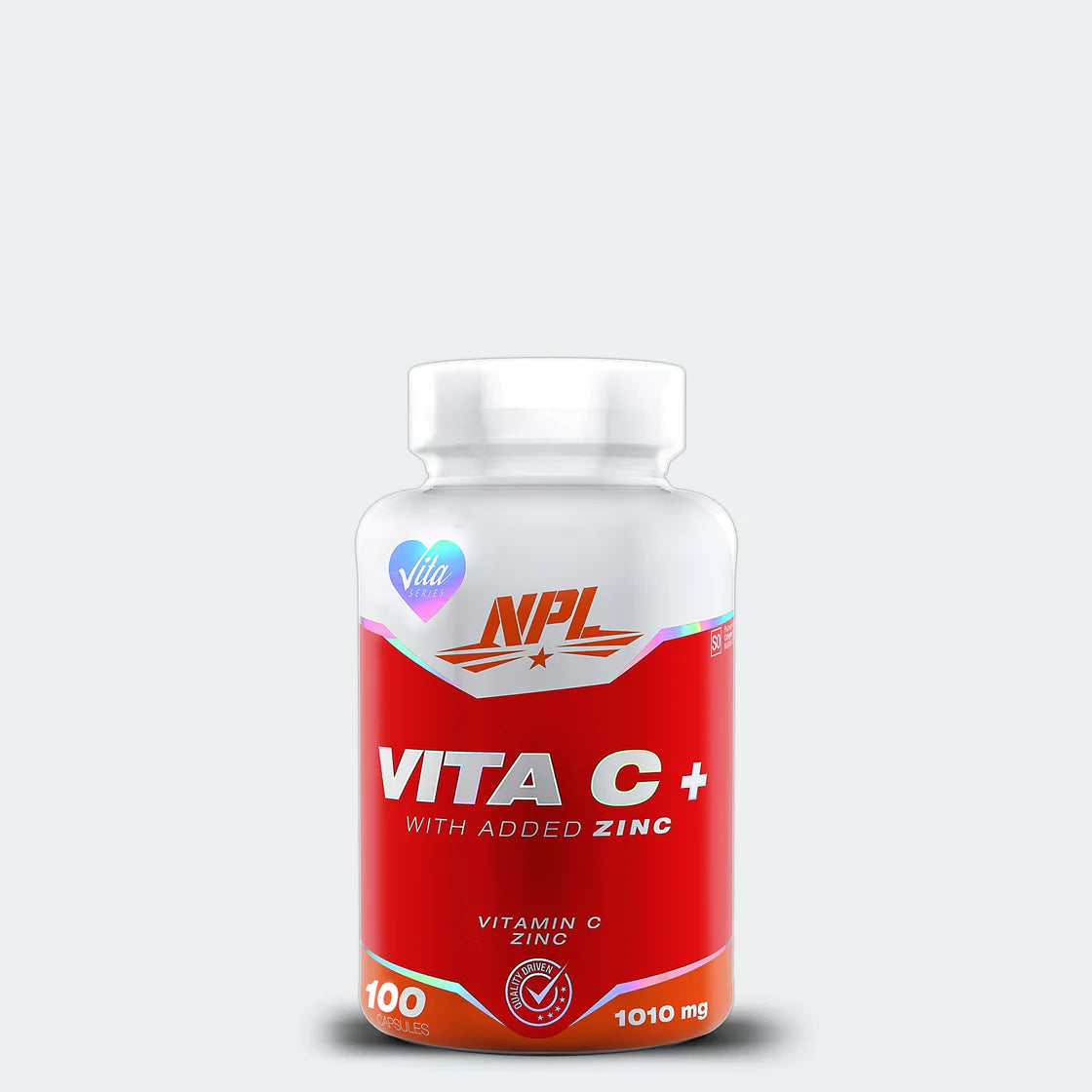 NPL Vita C+ with added Zinc (100 Caps) – Muscle Medz