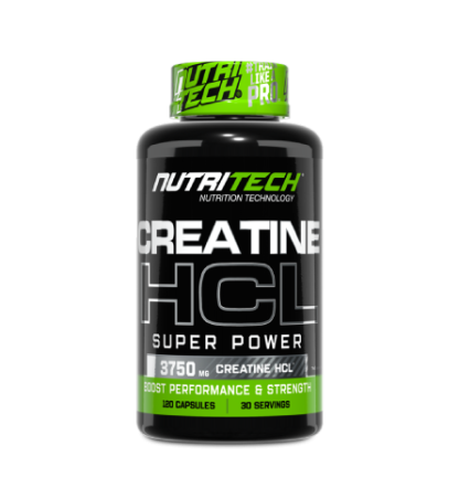 Creatine Hcl (120 Caps - 30 Servings)