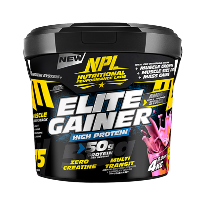 Elite Gainer Strawberry (4Kg - 40 Servings)